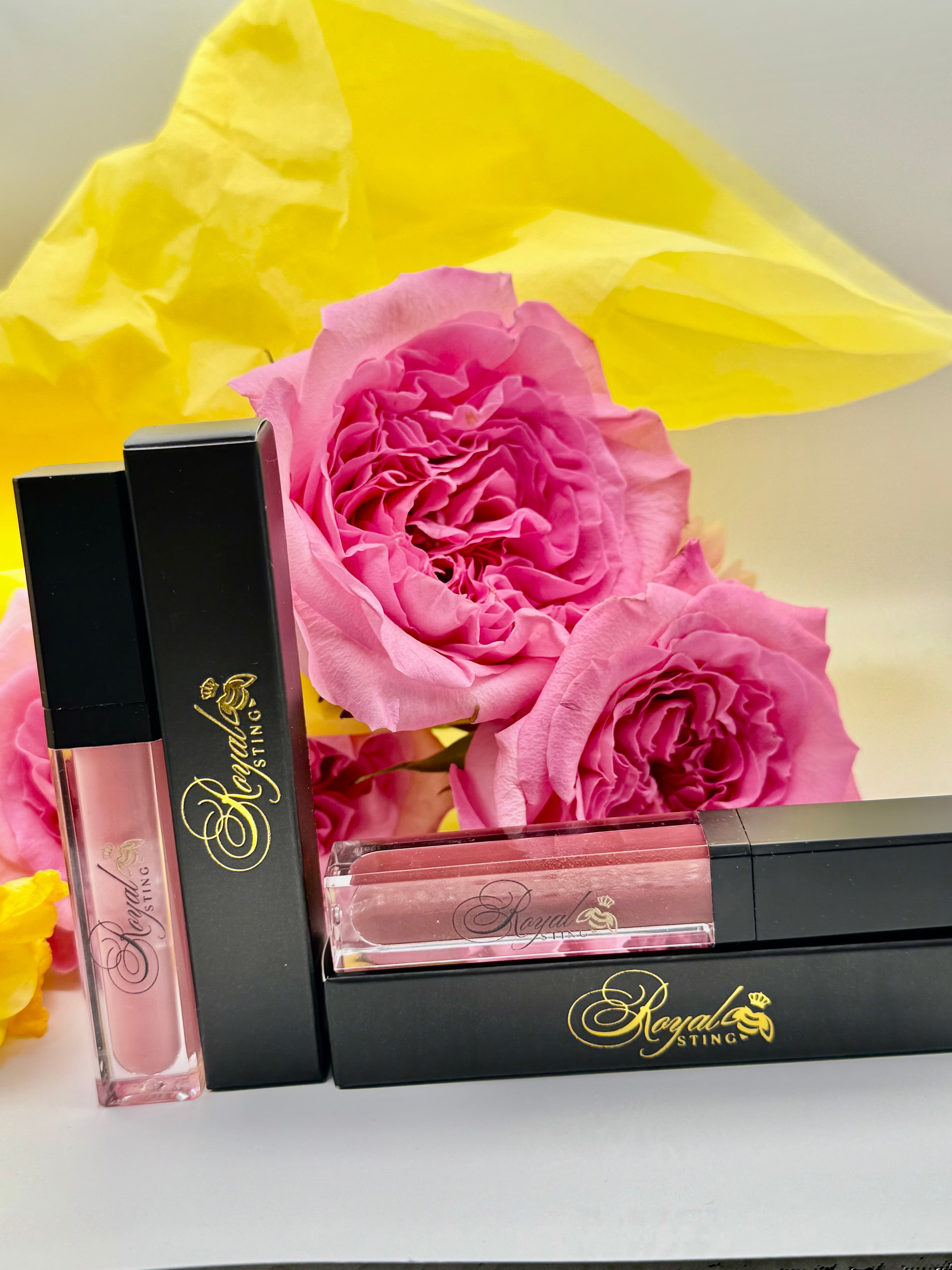 Royal Sting: Bee Venom Lip Gloss & Volumizing Plumper