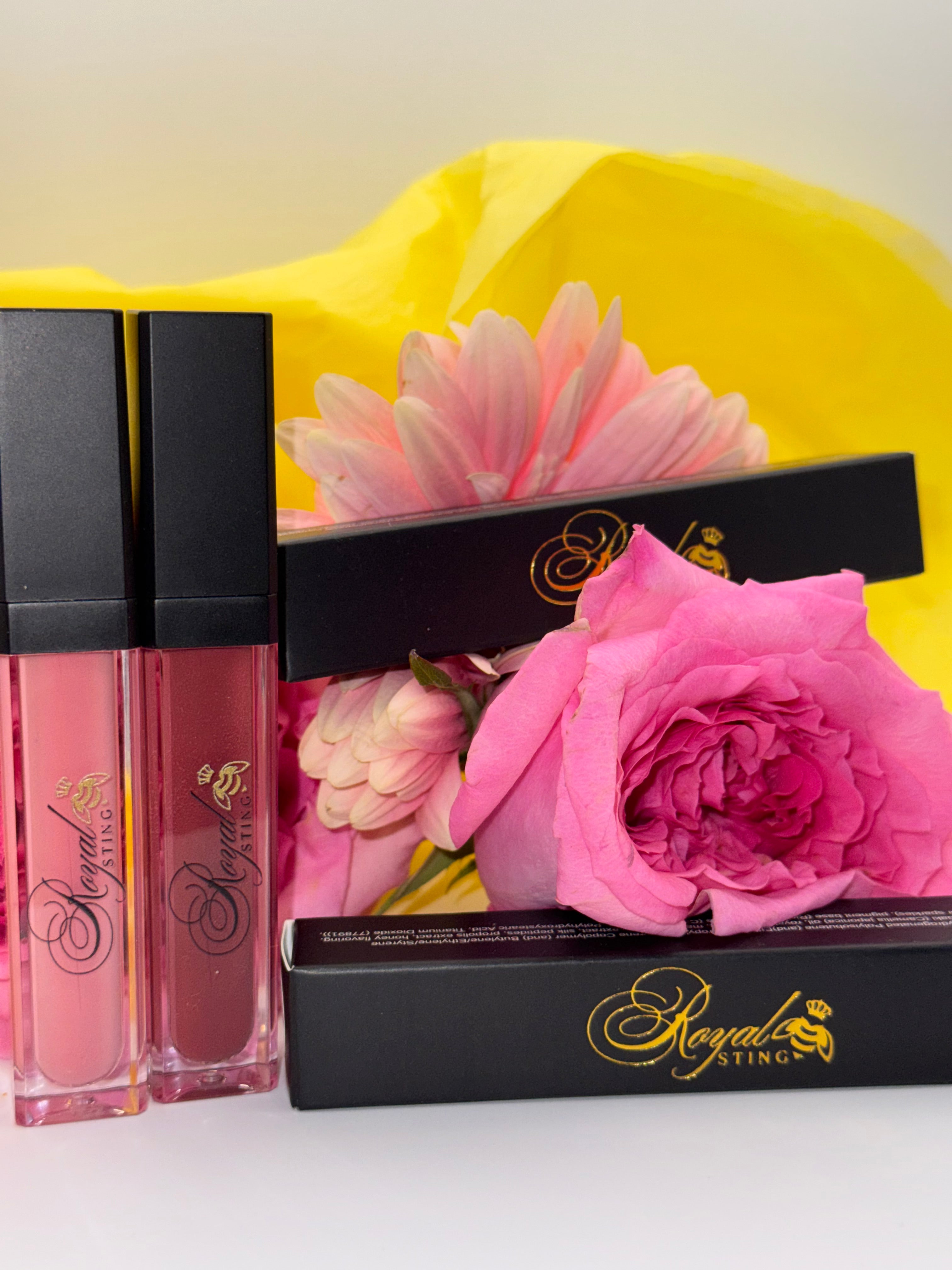 Royal Sting: Bee Venom Lip Gloss & Volumizing Plumper
