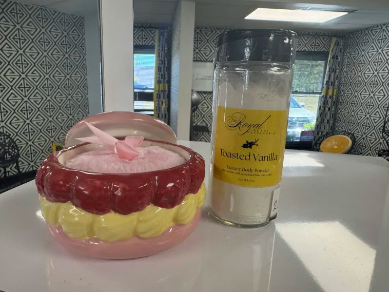 Royal Pearl Patisserie: Luxury Body Powder & Deodorant